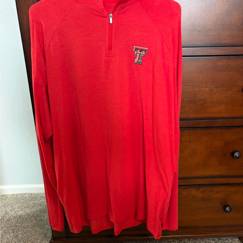 Texas Tech Under Armour Quarter-Zip Pullover